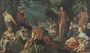 Peter Paul Rubens Fohn the Baptist Preacbing (MK01) oil on canvas